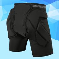 Q-FFL Detachable Hip Protection Shorts, Tailbone Hip Butt Pad, 3D EVA Padded Shorts for Skiing Skating Snowboard, S-XL Size (Size : Medium)