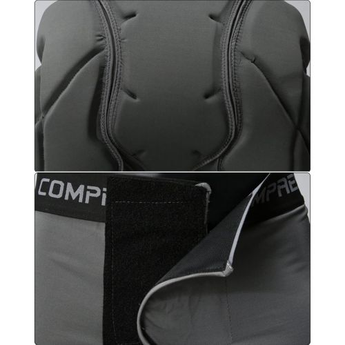  Q-FFL Detachable Hip Protection Shorts, Tailbone Hip Butt Pad, 3D EVA Padded Shorts for Skiing Skating Snowboard, S-XL Size (Size : Medium)