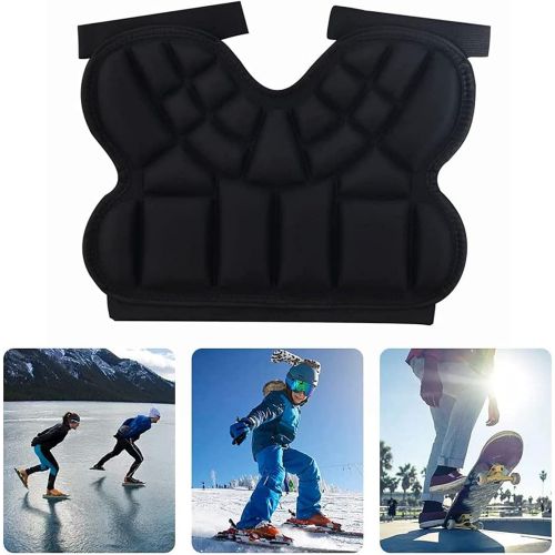  Q-FFL Breathable Protective Gear, Protective Padded Shorts, Men Women Tailbone Hip 3D Protection Pads for Skating Ski Snowboarding (Size : Small)