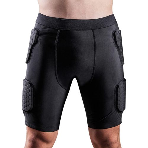  Q-FFL Breathable Protective Gear, Tailbone Hip 3D Protection Pads, Padded Shorts for Skating Cycling Outdoor Activities (Color : Camouflage, Size : X-Large)