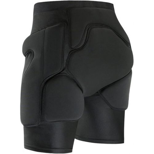  Q-FFL Extreme Sports Protective Gear, 3D Padded Shorts, Tailbone Hip Protection Pads, Breathable Skating Impact Pad for Men Women (Size : X-Large)