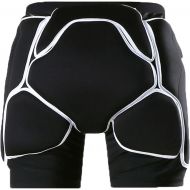 Q-FFL Adults Tailbone Hip Butt Pad, 3D Hip Protector Padded Short Pants, Breathable Skating Impact Pad for Ski Snowboarding (Size : X-Large)