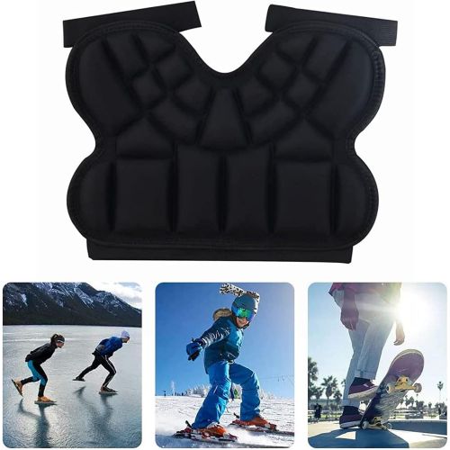  Q-FFL Tailbone Hip Butt Pad, Skating Impact Pad, Breathable Protective Gear for Men Women Skating Cycling Outdoor Activities (Size : Medium)