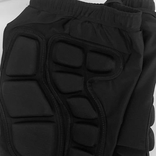  Q-FFL Roller Skating Anti-Fall Hip Protection Pants, Breathable Skating Impact Pad, Tailbone Protective Gear for Snowboarding (Size : Small)