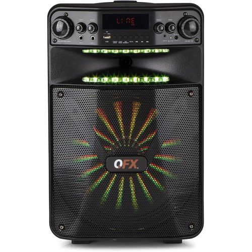  QFX PBX-1210 Smart App Controlled Party Sound System with Light Effects