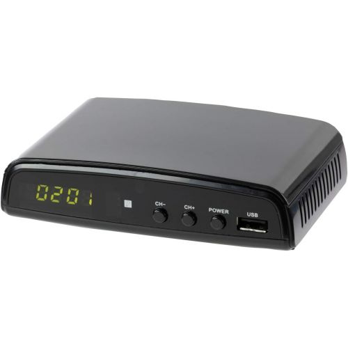  [아마존베스트]QFX CV-103 Digital Converter Box W Ul Adapter, Black (B00WN5ZDVQ)