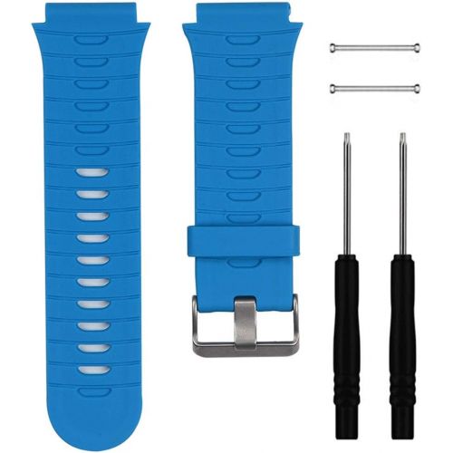  QGHXO Band for Garmin Forerunner 920XT, Soft Silicone Replacement Watch Band Strap for Garmin Forerunner 920XT