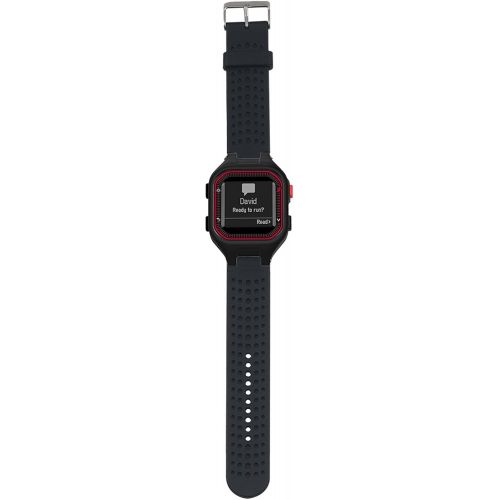  QGHXO Band for Garmin Forerunner 25, Soft Silicone Replacement Watch Band Strap for Garmin Forerunner 25