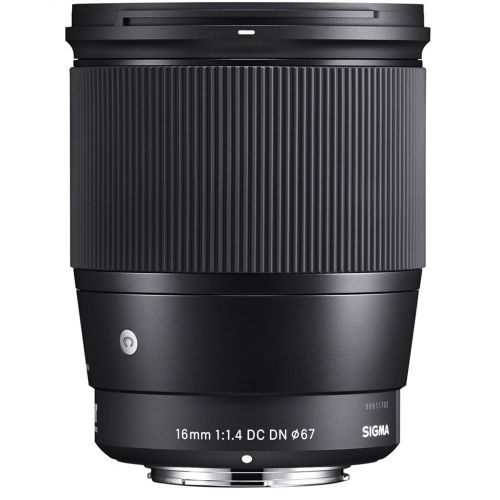  Sigma 16mm f1.4 DC DN Contemporary Lens for Sony E W16GB SD Card & Travel Kit