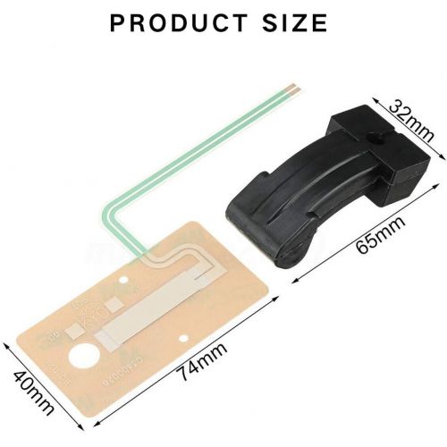  [아마존베스트]QIC Sheet Sensor Servomotor Pedal for Roland Drum FD-8 TD-1 Hi Hat Pedal Rubber Partial Circuit TD4 9 11 15 17 Drum Accessories (Pedal Rubber + Sheet Sensor)