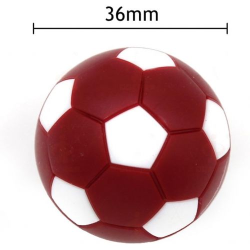  QIMEI Sunfung Table Soccer Foosballs Replacement Balls Mini Multicolor 36mm Official Foosball 12 Pack