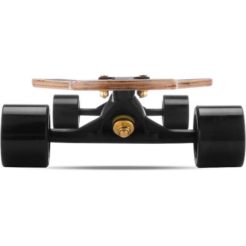  QingAn Longboard Skateboard, 41-Inch Downhill Skateboard Through Deck 8-Layer Maple, Complete Skateboard Cruiser