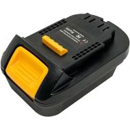 QINIZX Adapter Converter for Milwaukee to Dewalt Battery, Compatible with Milwaukee M18 18V Lithium Battery Convert to Dewalt 18V/ 20V Max XR Lithium-Ion Cordless Power Tool Battery