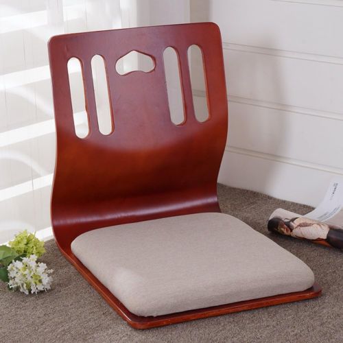  QIQ Tatami Room Chair,Bed Dormitory Back Chair Japanese Legless Chair Bay Window Backrest Chair Lazy Chair Cushion