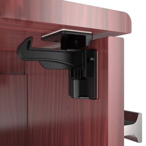  QJQBMAI Invisible Design Child Safety Cabinet Locks | Baby Proofing Cabinet and Drawers Latches | Larger Area...