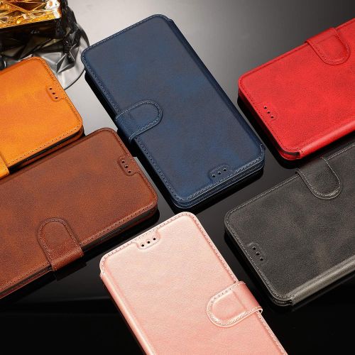  [아마존베스트]QLTYPRI iPhone 6 iPhone 6S Case Premium PU Leather Simple Wallet Case TPU Bumper [Card Slots] [Kickstand] [Magnetic Closure] Shockproof Flip Cover for Apple iPhone 6 iPhone 6S - Bl