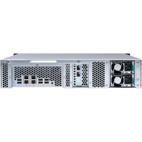  QNAP TS-873U-RP-16G-US 2U 8-Bay NASiSCSI IP-SAN, 10GbE, Redundant PSU