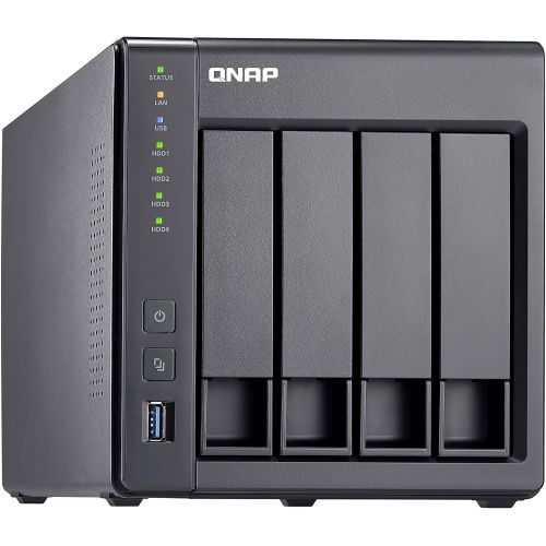  QNAP Qnap TS-431X-2G-USARM-based NAS with Hardware Encryption, Dual Core 1.7GHz, 2GB RAM, 1 x 10GbE(SFP+) ,2 x 1GbE