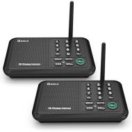 Intercoms Wireless for Home, 5280 Feet Long Range House Intercom System, 10 Channels Intercoms System for Business, Room to Room Intercom System for Elderly, 2 Way Audio Intercom for Office/Classroom