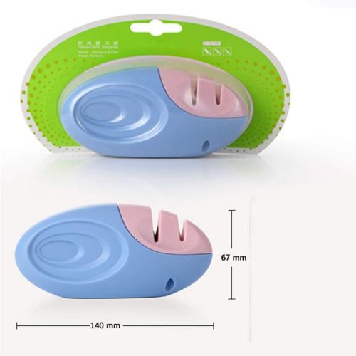  QNJM Mini Tragbarer Haushaltsscharfer Mit Silikon-Anti-Rutsch-Basis 140X44X67MM