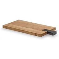 [아마존베스트]QONTUR Artesanato Oak Breakfast Board 26 x 14 cm Antibacterial Bread Board Wooden Chopping Board Small