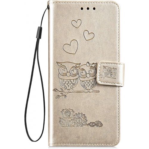  [아마존베스트]Qpolly Leather Case Compatible with Samsung Galaxy S10 Plus