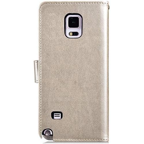  [아마존베스트]Qpolly leather case compatible with Samsung Galaxy Note 4