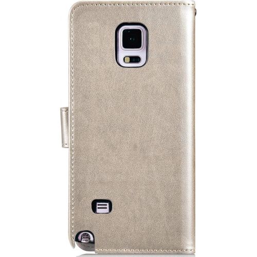 [아마존베스트]Qpolly leather case compatible with Samsung Galaxy Note 4