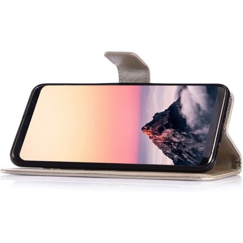 [아마존베스트]Qpolly compatible with OnePlus 6 case folding leather case.