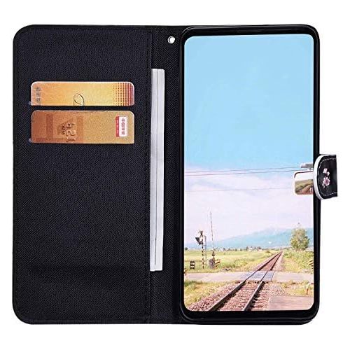  [아마존베스트]QPOLLY Compatible with Samsung Galaxy S8 Plus Case Leather Wallet Protective Flip Case 3D Shiny Colourful Painted Pattern PU Leather Flip Case Mobile Phone Case for Galaxy S8 Plus, Tiger