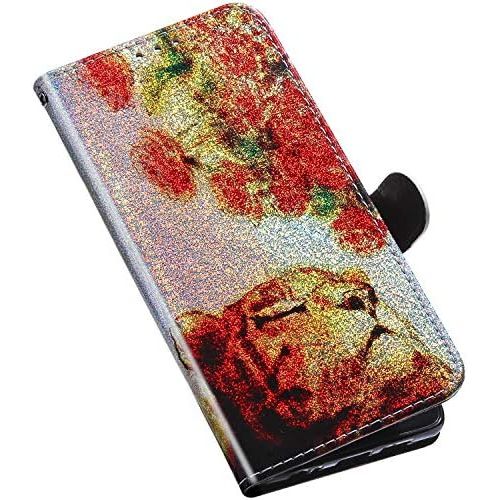  [아마존베스트]QPOLLY Kompatibel mit Samsung Galaxy S8 Huelle Glitzer Bling Klappbar Leder Pu Handytasche Laser Gemalt Muster Flip Case Handyhuelle Stander Brieftasche Schutzhuelle mit Kartenfacher,Tiger