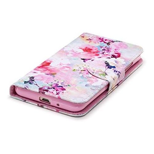  [아마존베스트]Qpolly compatible with Xiaomi Redmi 6A mobile phone case, colourful pattern