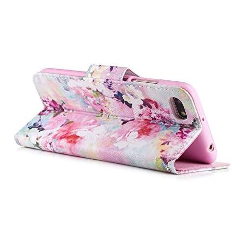  [아마존베스트]Qpolly compatible with Xiaomi Redmi 6A mobile phone case, colourful pattern