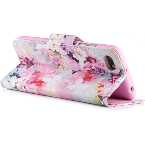  [아마존베스트]Qpolly compatible with Xiaomi Redmi 6A mobile phone case, colourful pattern