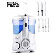 QQCute QQcute Water Dental Flosser for Teeth Clean Portable, with 7 Multifunctional Tips Electric Oral Irrigator,...
