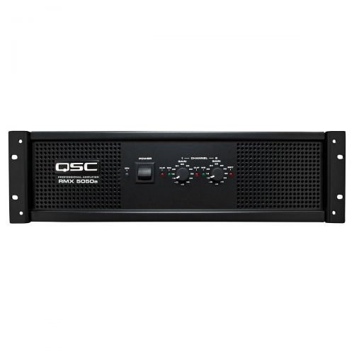  QSC},description:The RMXa Series amplifiers from QSC offer true professional-quality performance at an affordable price. The 3-rackspace model RMX5050a provides 2500 watts per chan