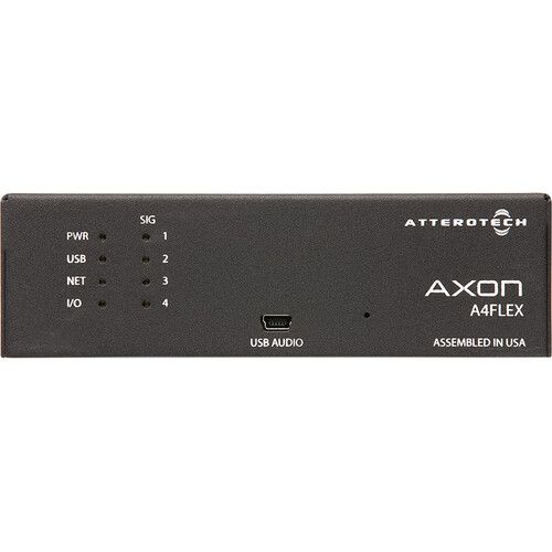  QSC Attero Tech Axon A4FLEX AES67 Networked Audio Connectivity Interface