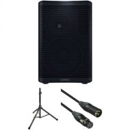 QSC CP8 Compact Loudspeaker with Stand and Cable Kit
