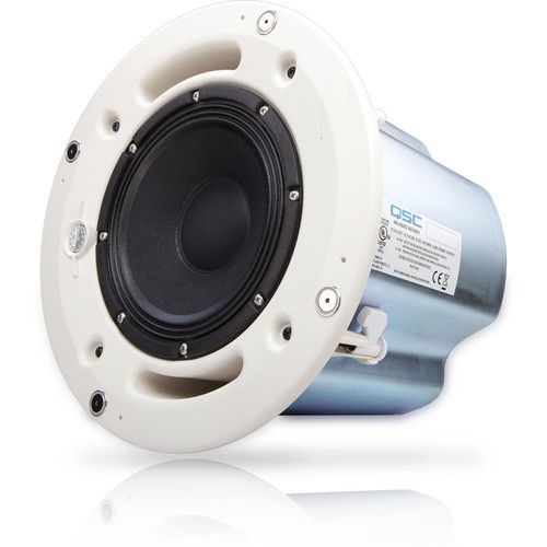  QSC AD-C821 High-Output Ceiling Mount Loudspeaker (Round Grille)