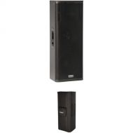 QSC KW153 Active Loudspeaker Kit with Padded Nylon Cover