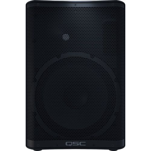  QSC CP12 Dual Compact Powered Loudspeaker Kit with Hard Case