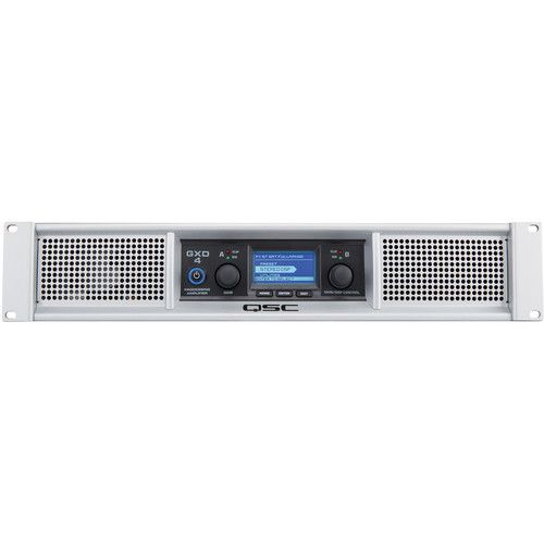  QSC GXD 4 Professional 1600W Power Amplifier with DSP