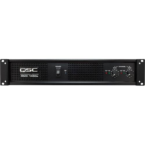  QSC RMX1450a Low-Z Power Amplifier (500 W per Channel)