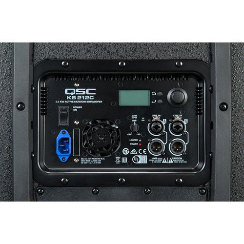  QSC KS212C Powered 3600W Dual 12