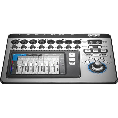  QSC TouchMix-8 Compact Digital Mixer with Touchscreen