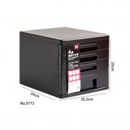 QSJY File Cabinets Document Storage Cabinet, Desktop Extension Drawer Office Organizer (Plastic) 26.33425CM (Color : B)