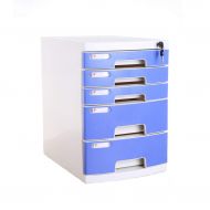 QSJY File Cabinets Document Storage Cabinet, Desktop Extension Drawer Lockable Office Organizer (Plastic),29.539.443CM