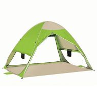 QTDS Pop Up Sonnenschirm Strand Zelt Tragbare Sun Shelter Automatische Sofortige Familie UV Schutz 2-3 Personen Baldachin Zelt Fuer Camping Angeln Wandern Picknicing Outdoor Ultrale