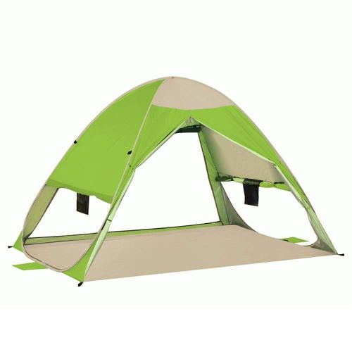  QTDS Pop Up Sonnenschirm Strand Zelt Tragbare Sun Shelter Automatische Sofortige Familie UV Schutz 2-3 Personen Baldachin Zelt Fuer Camping Angeln Wandern Picknicing Outdoor Ultrale