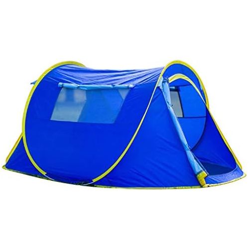  QTDS Outdoor 2 Personen Single Layer Automatische Zelte verdoppeln Erhoehte Campinggeschwindigkeit Offener Wurfkonto